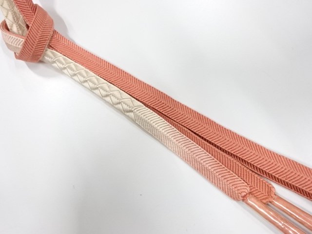 JAPANESE KIMONO / UNUSED Tegumi obijime